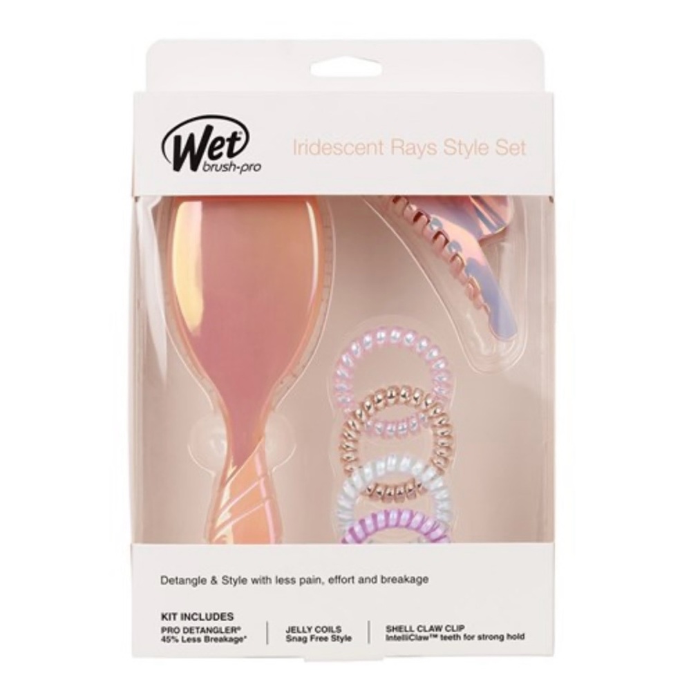 Wet Brush Pro Iridescent Rays Style Set - Pink